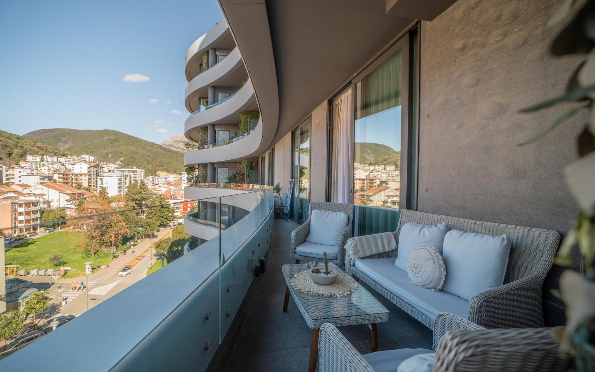 Amare Luxury Apartments بودفا المظهر الخارجي الصورة