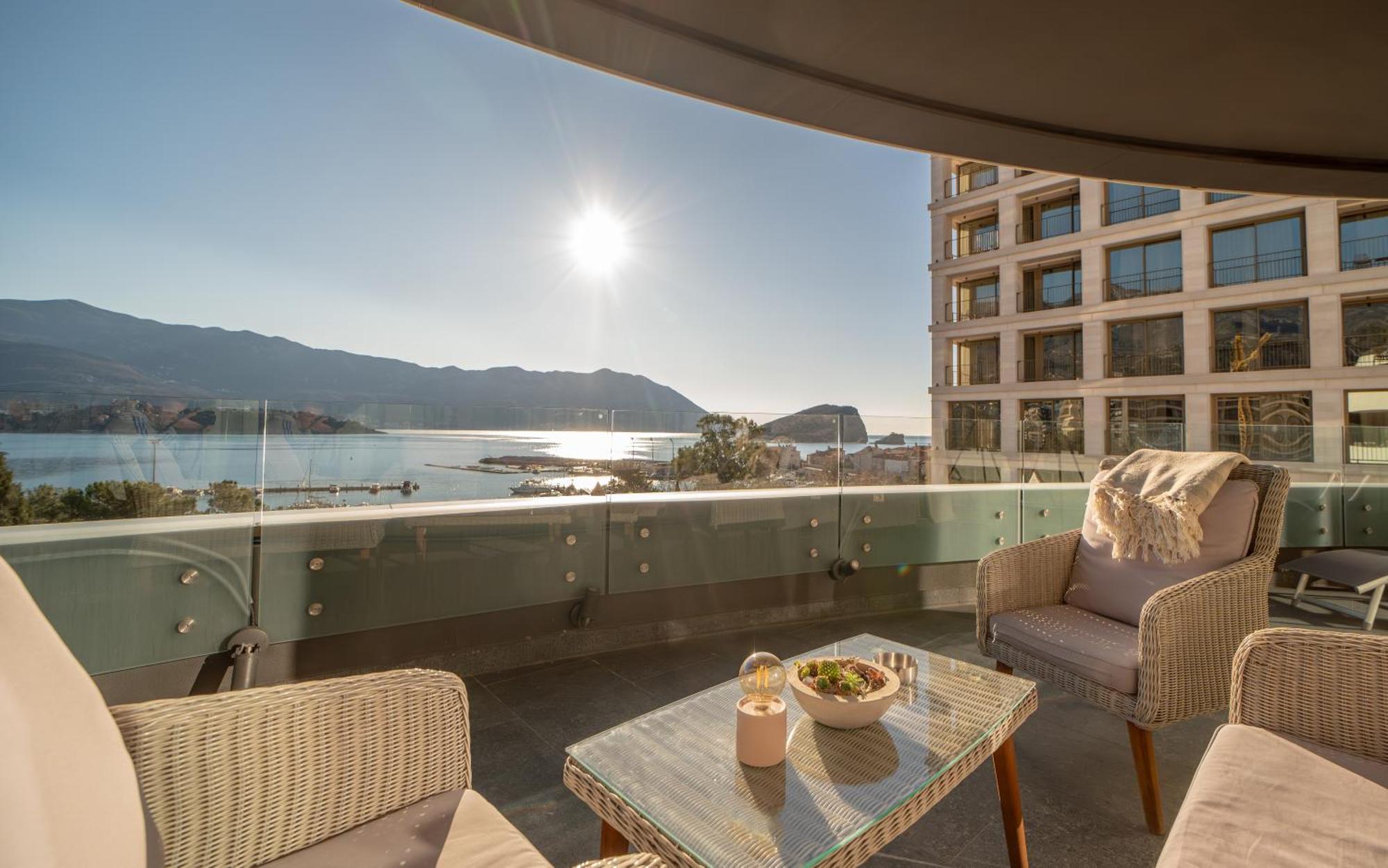 Amare Luxury Apartments بودفا المظهر الخارجي الصورة